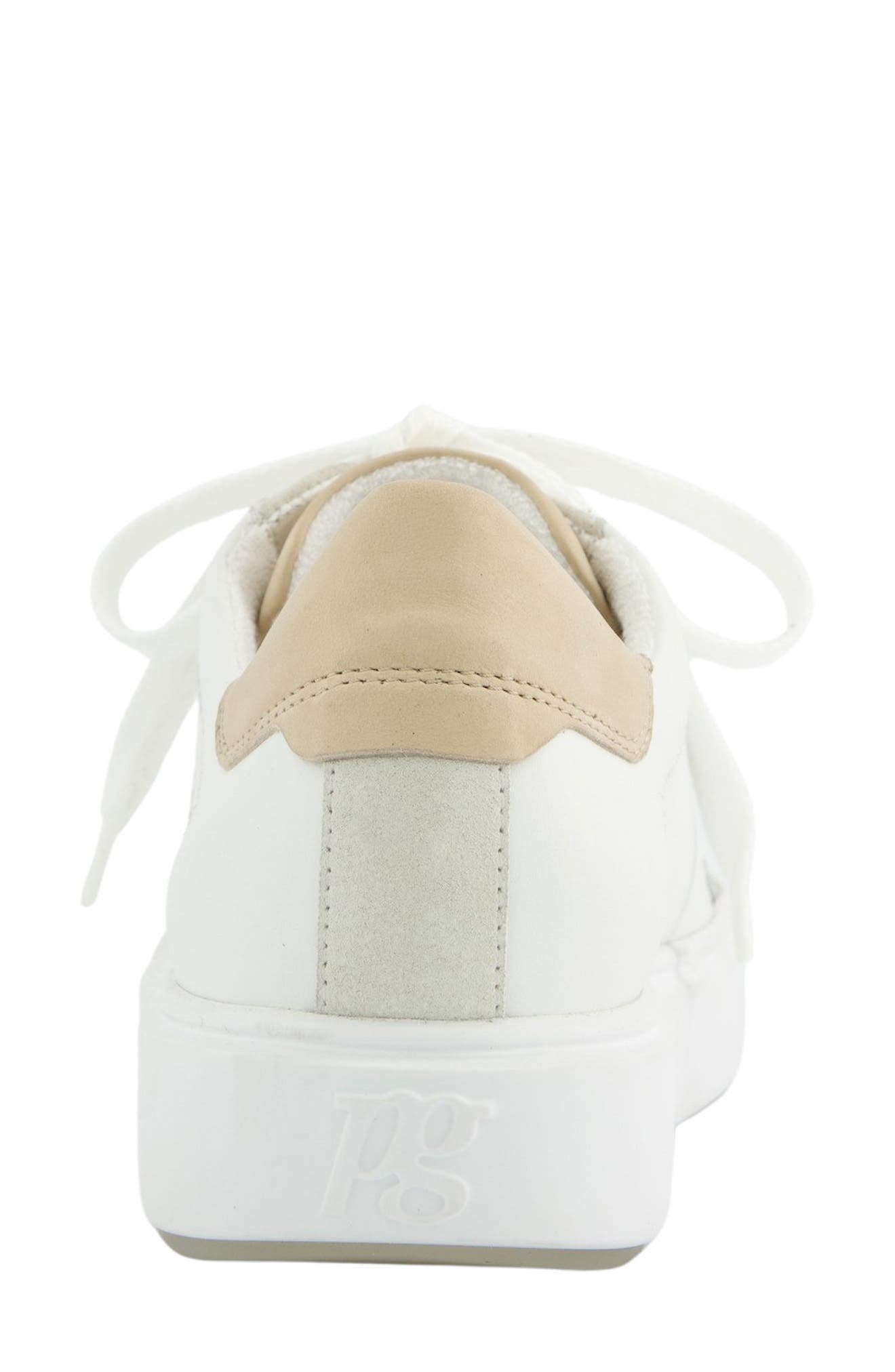 Paul Green Dashing Low Top Sneaker, Alternate, color, Milk White Combo