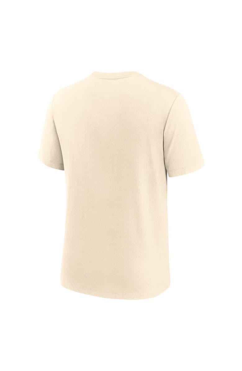 Jordan Brand Men's Jordan Brand Natural Oklahoma Sooners Arch Logo Triblend T-Shirt, Alternate, color, Natural