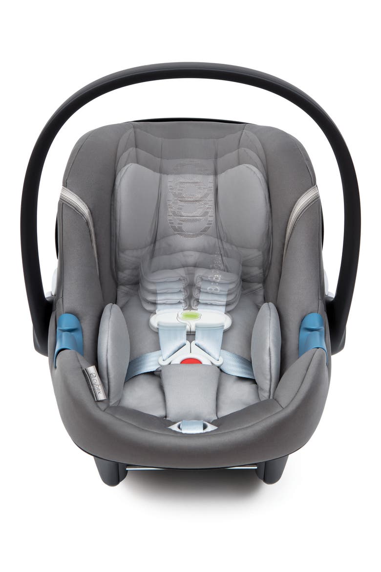 Aton M SensorSafe™ Infant Car Seat & SafeLock™ Base, Alternate, color, LAVASTONE
