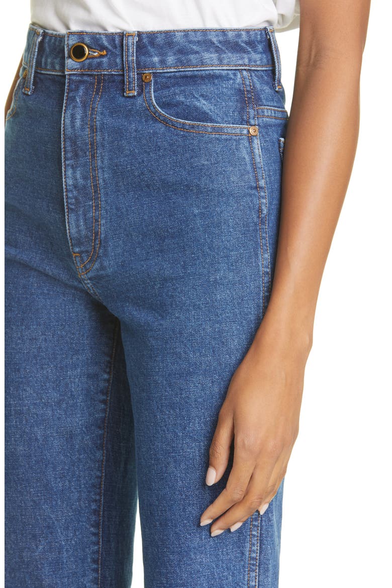 The Danielle High Waist Straight Leg Jeans, Alternate, color, MONTGOMERY STRETCH