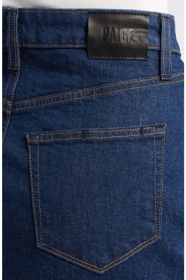 Angela Denim Midi Skirt, Alternate, color, AZURA