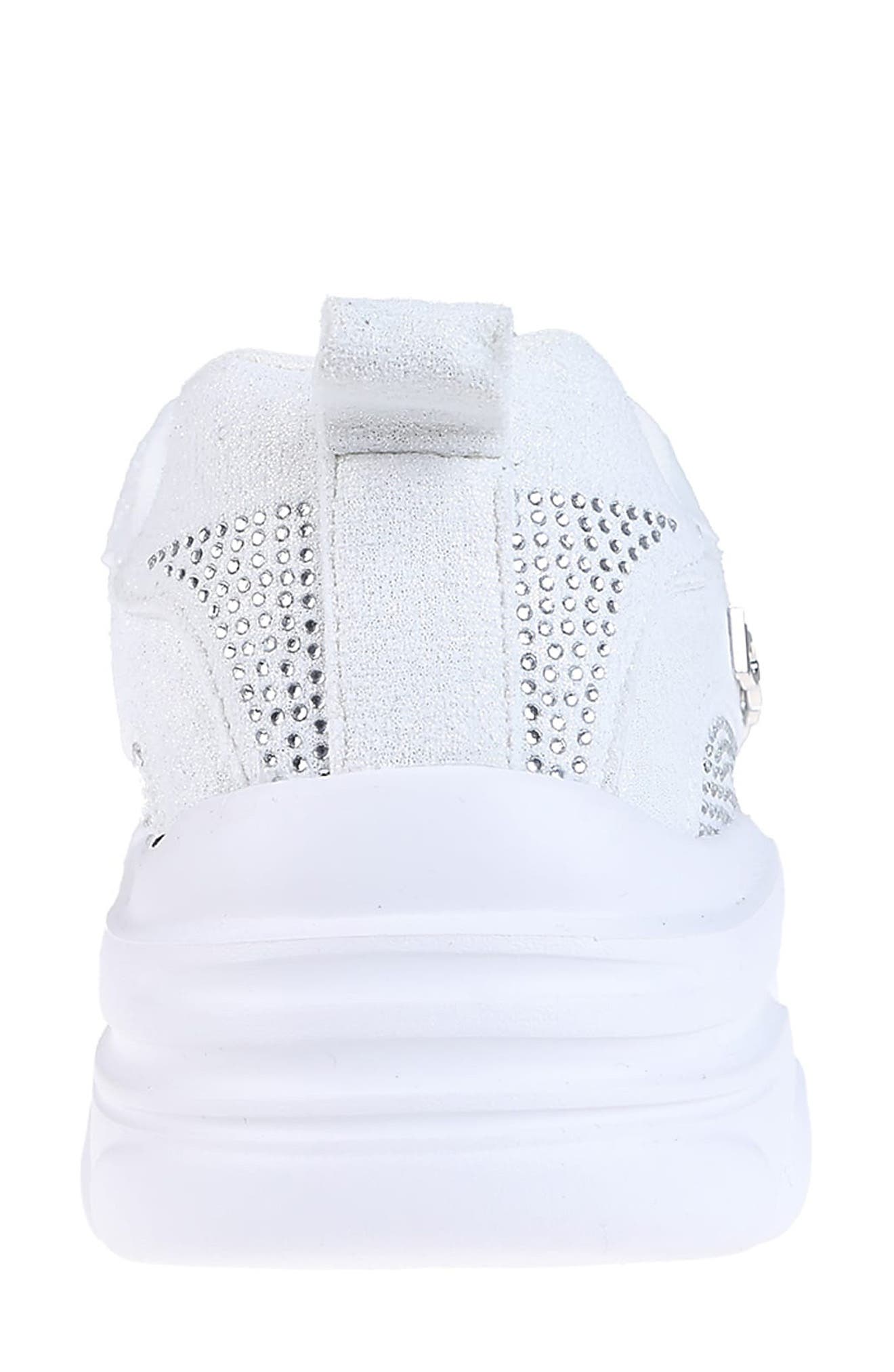 bebe Colorblock Sneaker, Alternate, color, 