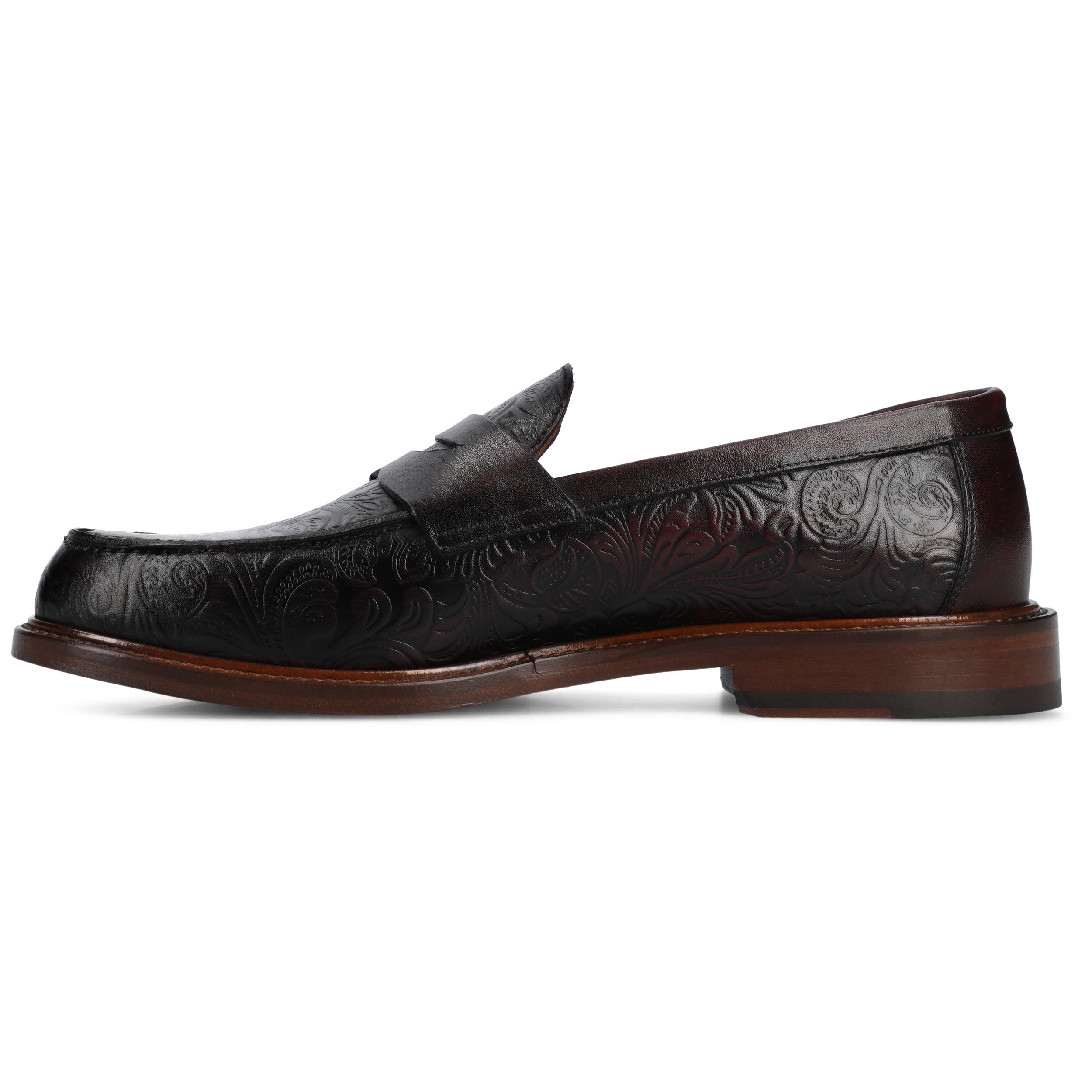 TAFT Men's Jack Penny Loafer, Alternate, color, Cordovan