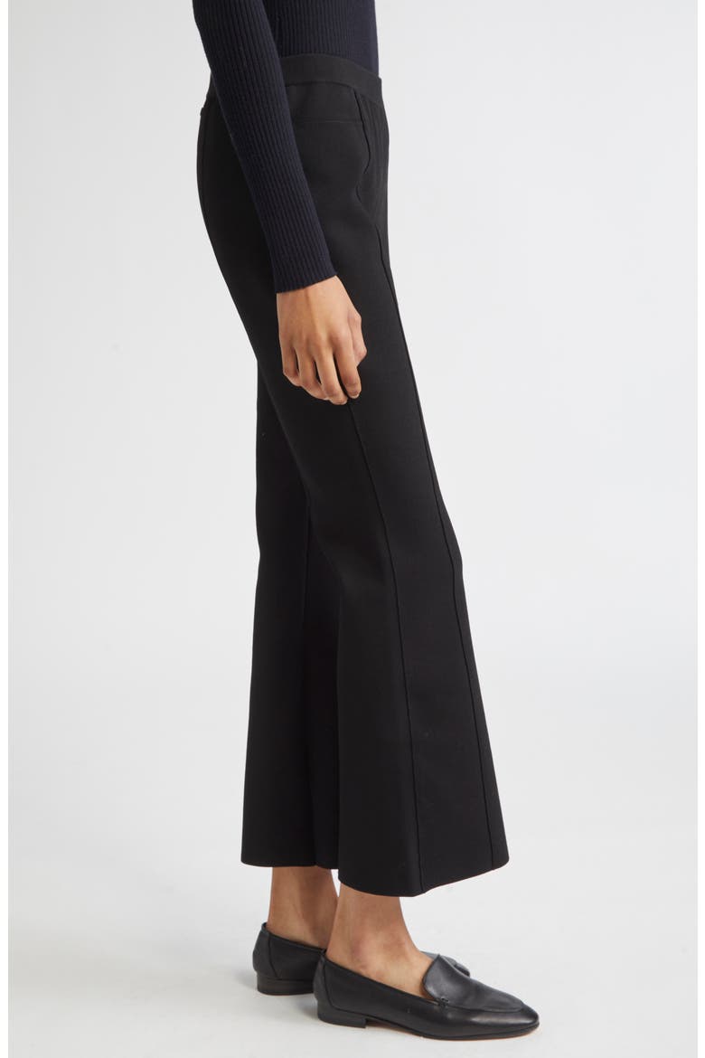 Shaila Sweater Knit Pants, Alternate, color, BLACK