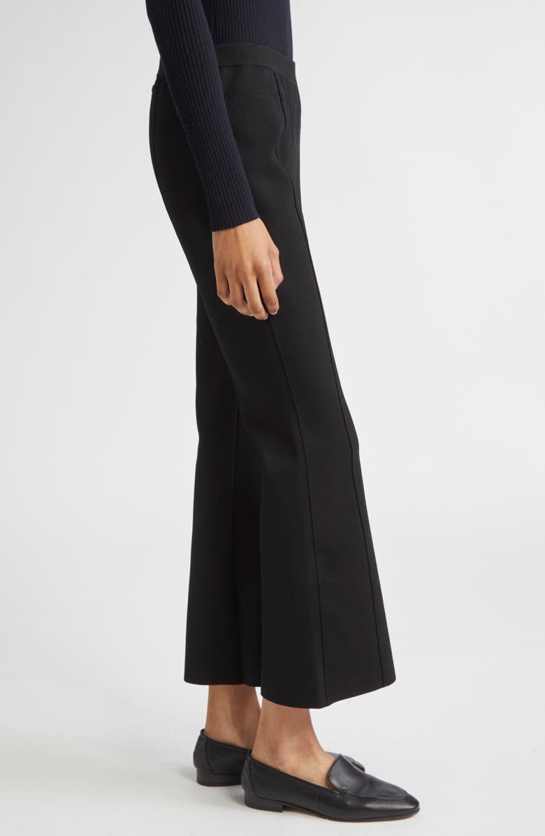 Proenza Schouler Shaila Sweater Knit Pants, Alternate, color, Black