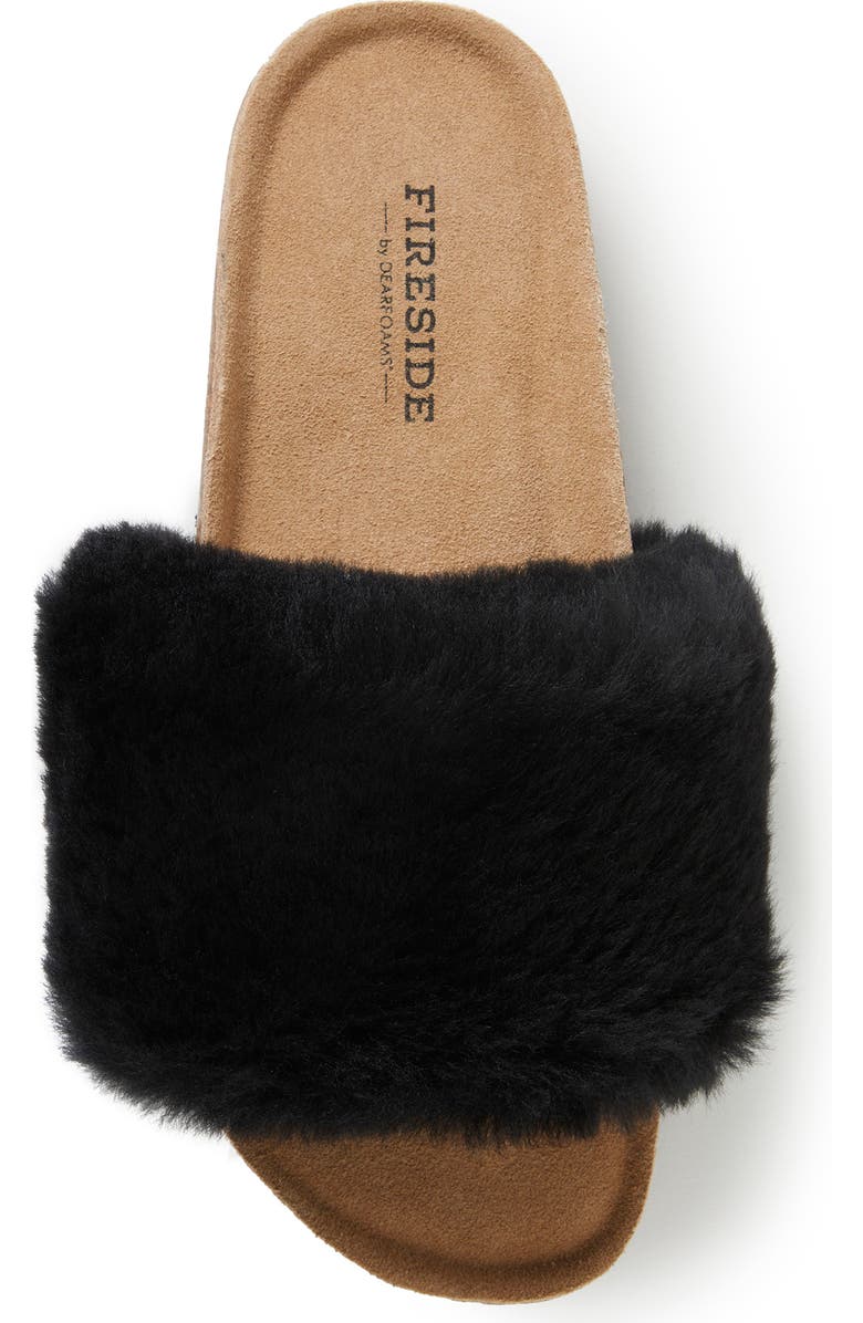 FIRESIDE BY DEARFOAMS Canberra Genuine Shearling Slipper, Alternate, color,