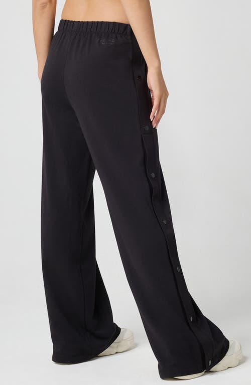 Florence By Mills Snap Wide Leg Pants In Black