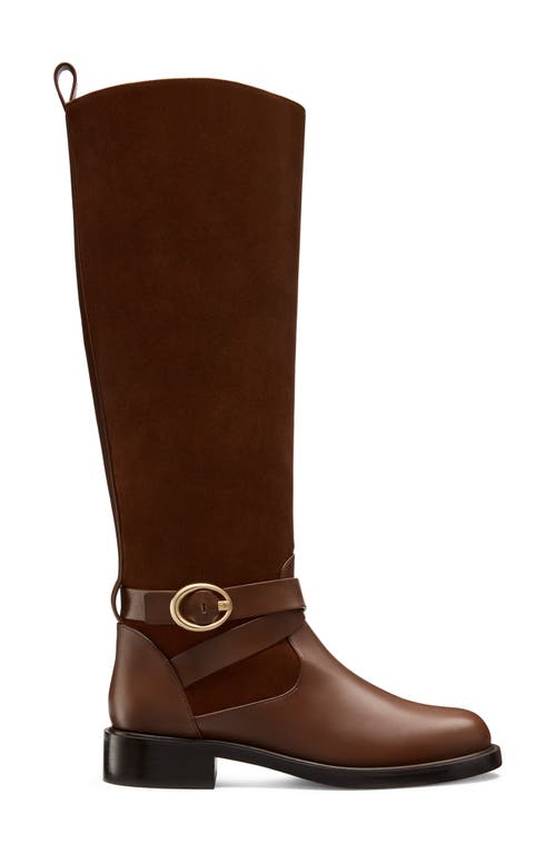 Stuart Weitzman Benni Riding Boot In Multi
