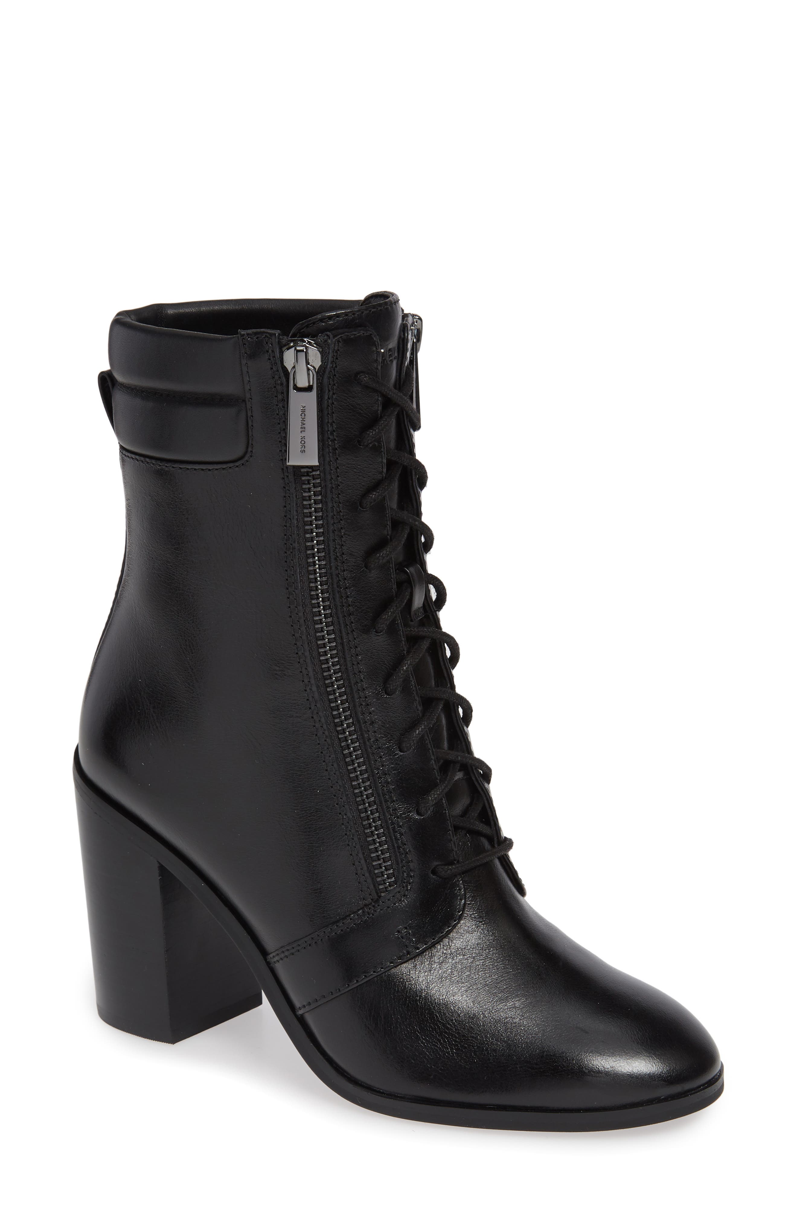 MICHAEL Michael Kors Rosario Lace-Up Bootie, Main, color, 