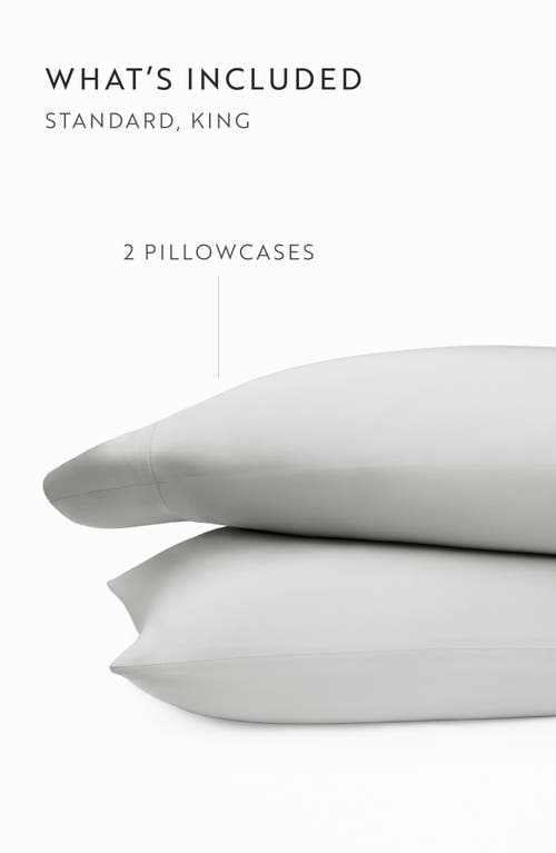 Homespun Set Of 2 Pillowcases In Gray