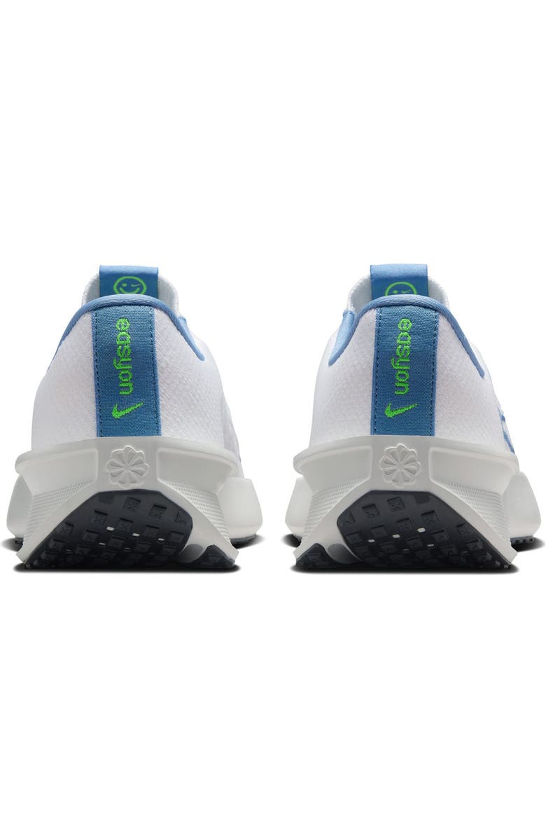 Nike Interact Run EasyOn Running Sneaker, Alternate, color, White /Blue Beyond