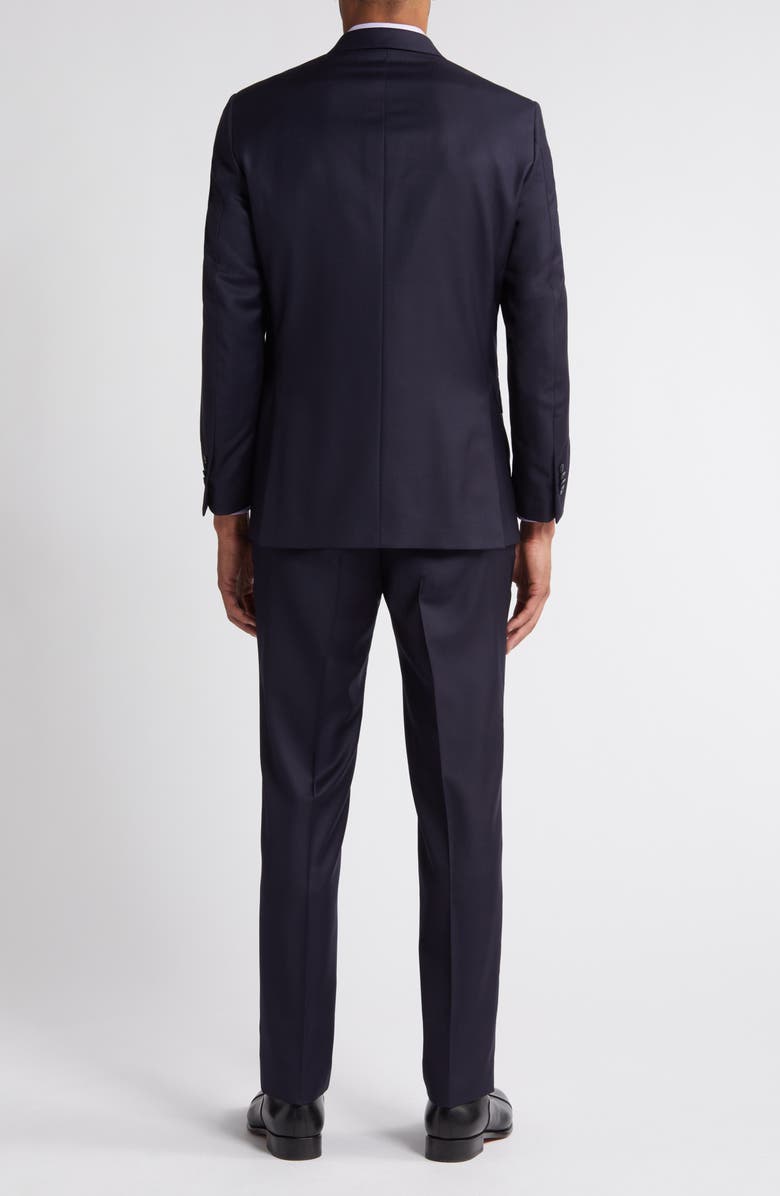 Peter Millar Flynn Classic Fit Navy Mélange Wool Suit, Alternate, color,