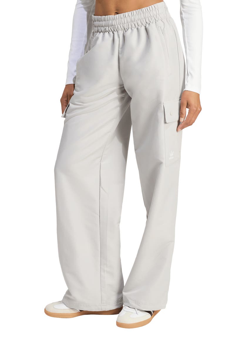 Essentials Recycled Polyester Cargo Pants, Main, color, GREY TWO