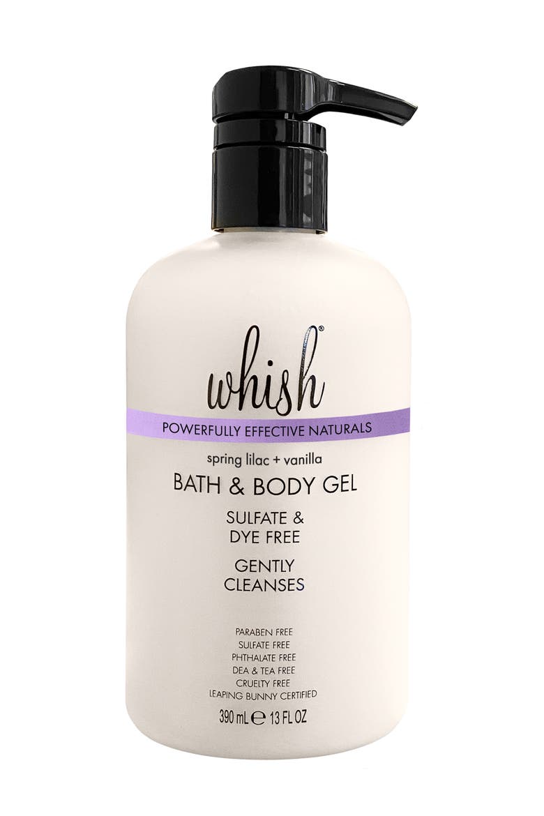 Bath & Body Gel, Main, color, Spring Lilac + Vanilla