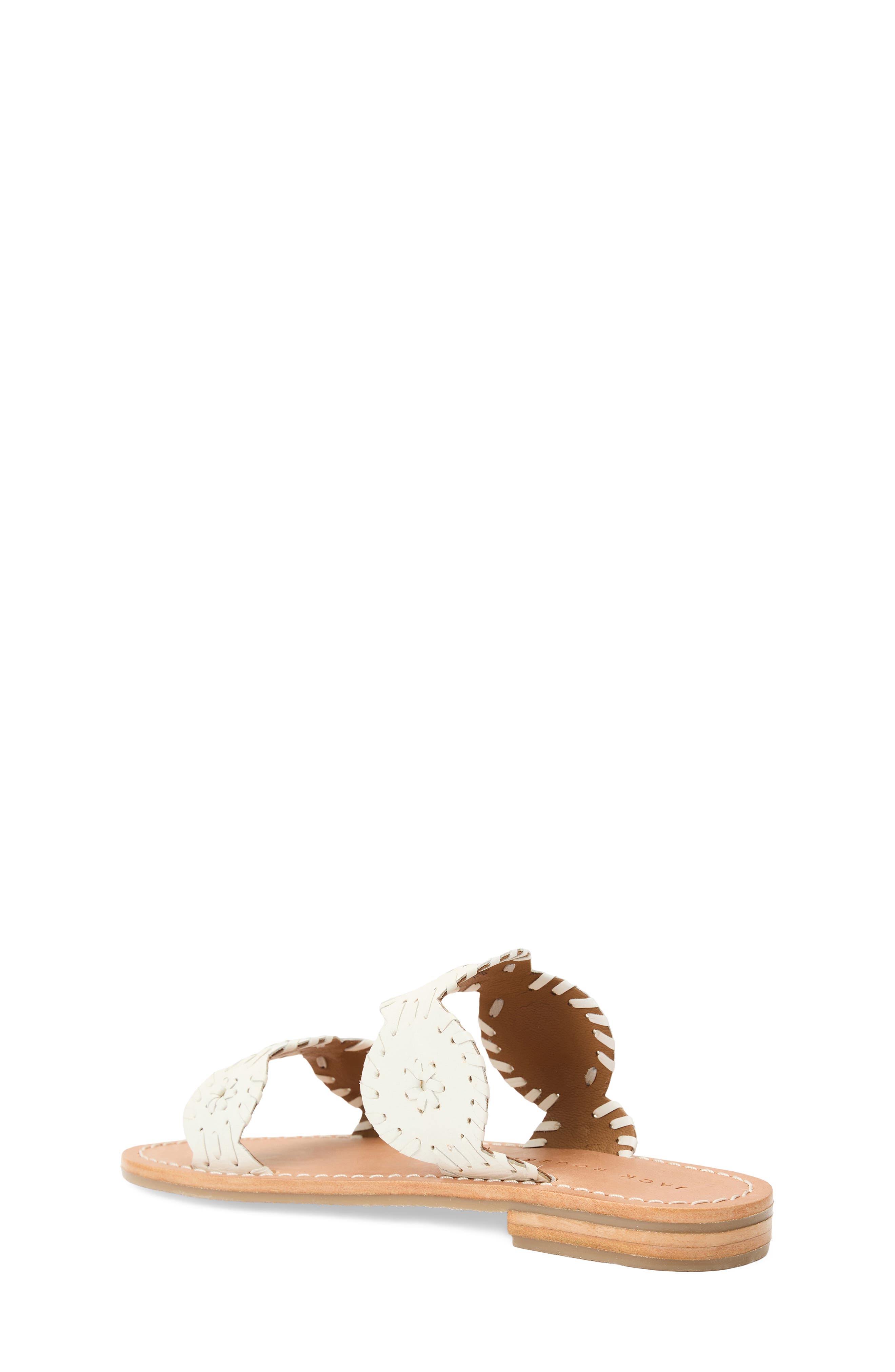 Jack Rogers Kids' Lauren Sandal, Alternate, color, White