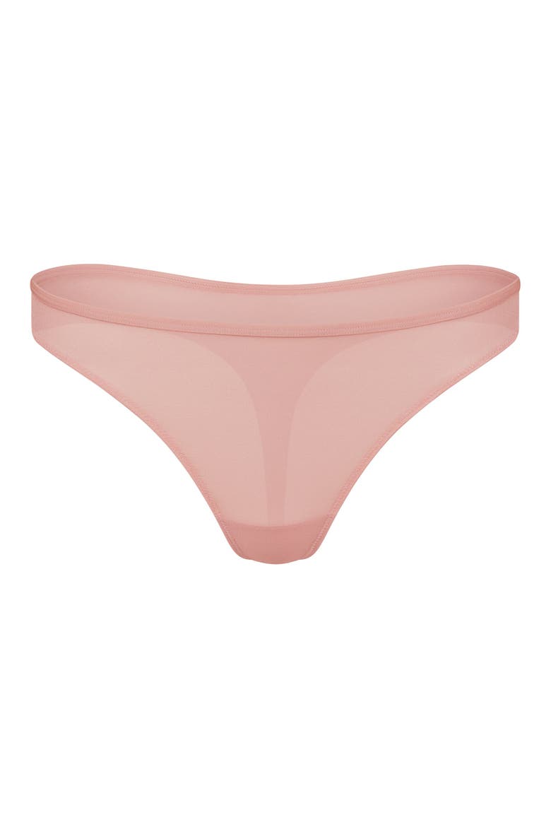 Hariette Thong Panties, Alternate, color, Medium beige