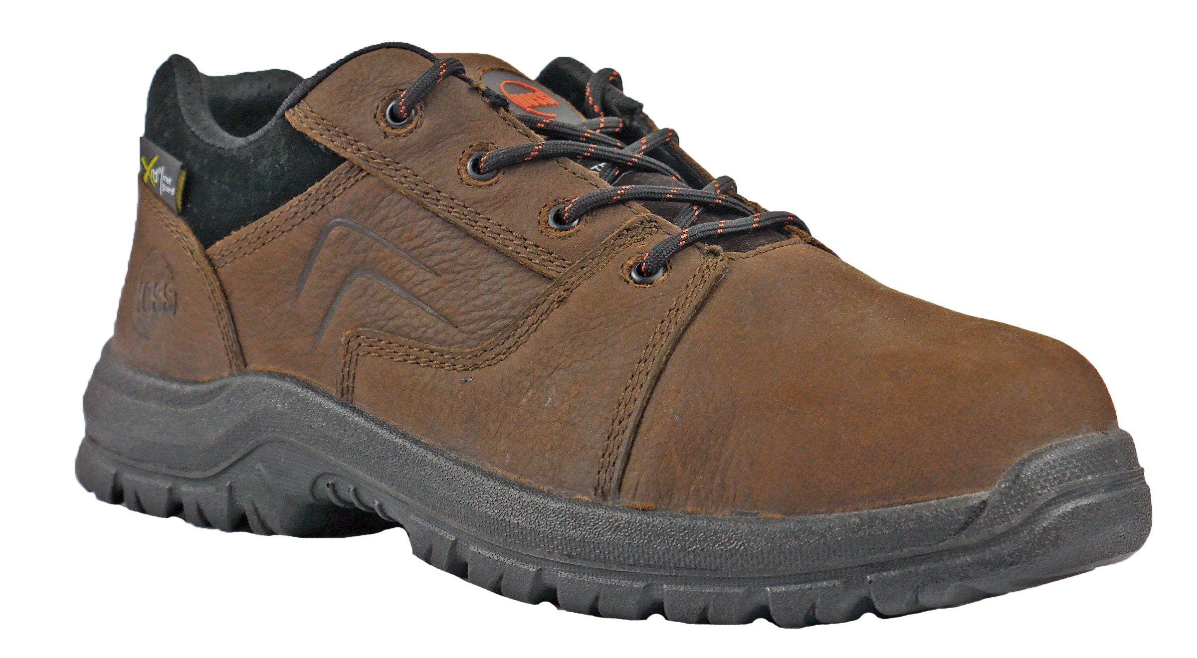 Hoss Boot Company HOSS Lacer XRD Internal Met Guard Composite Toe Work Shoe Brown, Main, color, Brown