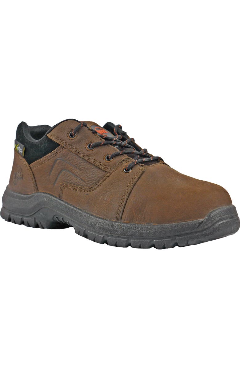 Hoss Boot Company HOSS Lacer XRD Internal Met Guard Composite Toe Work Shoe Brown, Main, color, Brown