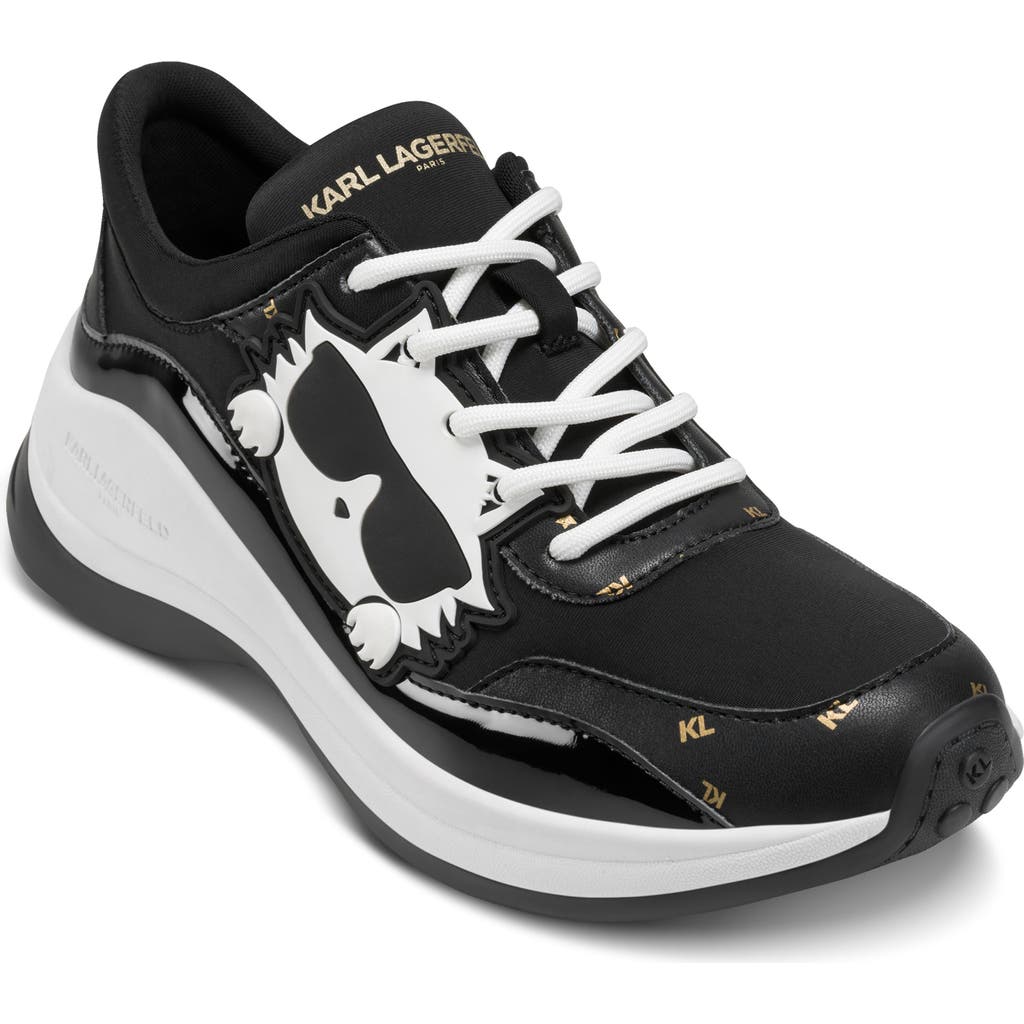 Karl Lagerfeld Paris Coty Sneaker In Black