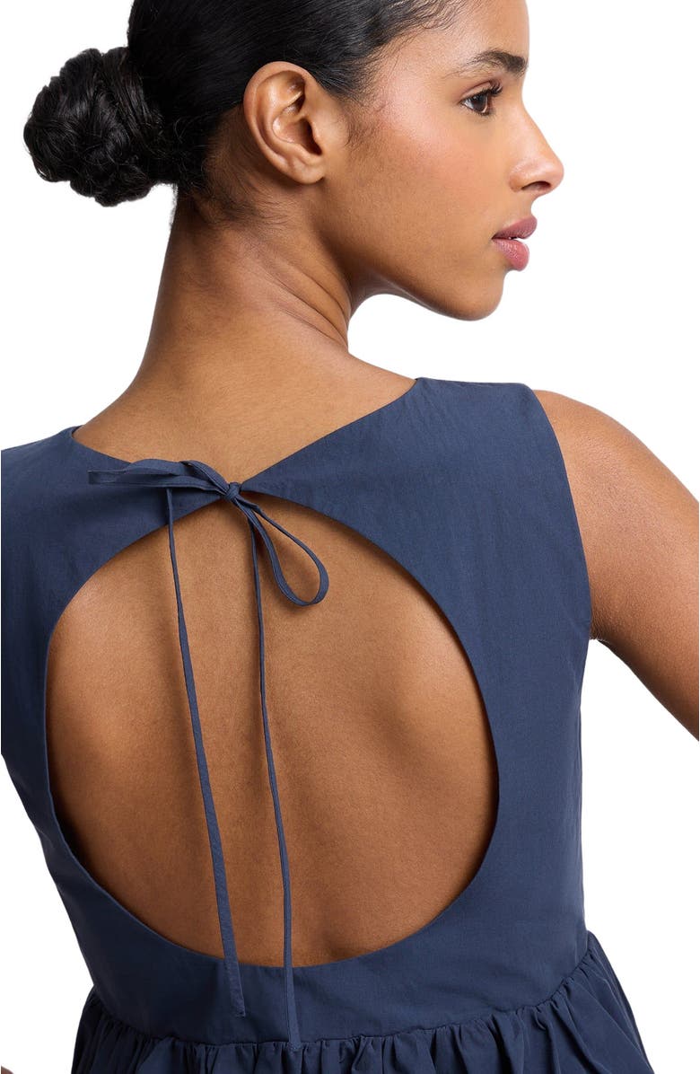 Onia Boatneck Bubble Top, Alternate, color, Noir Navy