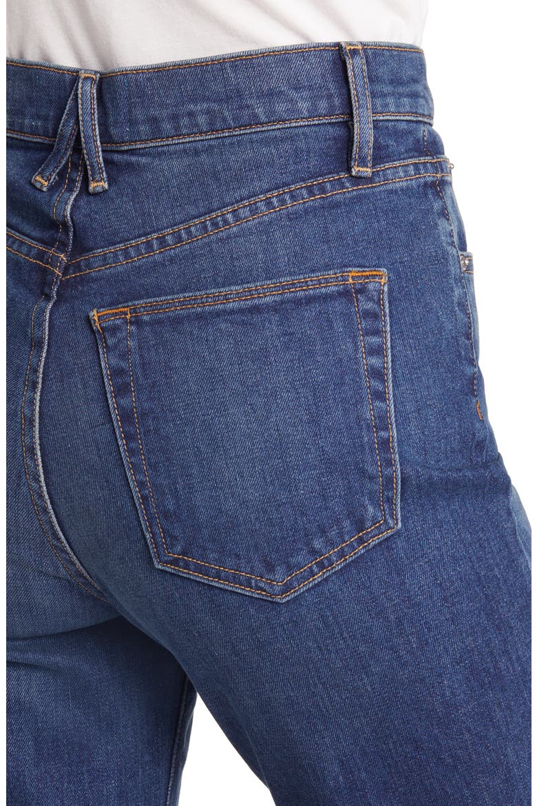 London High Waist Straight Leg Jeans, Alternate, color, SEATTLE
