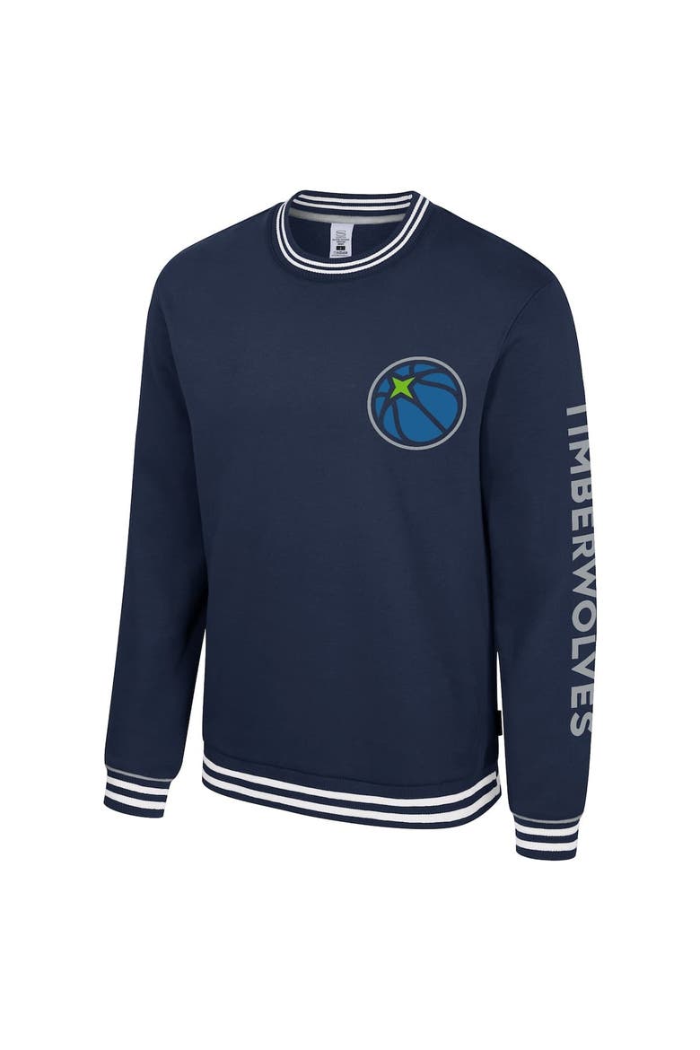 Unisex Stadium Essentials Navy Minnesota Timberwolves Half-Time 2 Pullover Sweatshirt, Alternate, color, Navy
