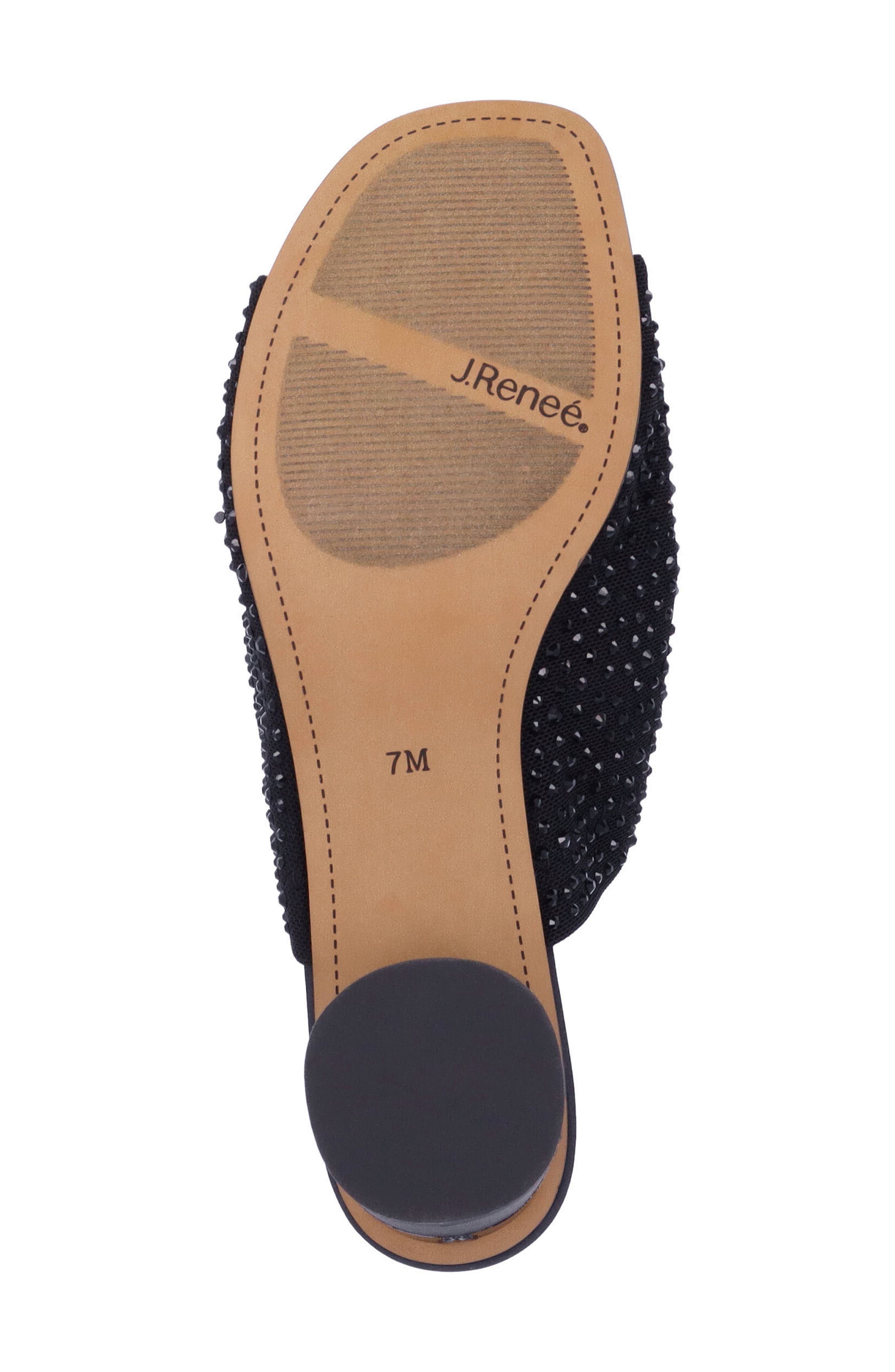 J. Reneé Banan Slide Sandal, Alternate, color, Black