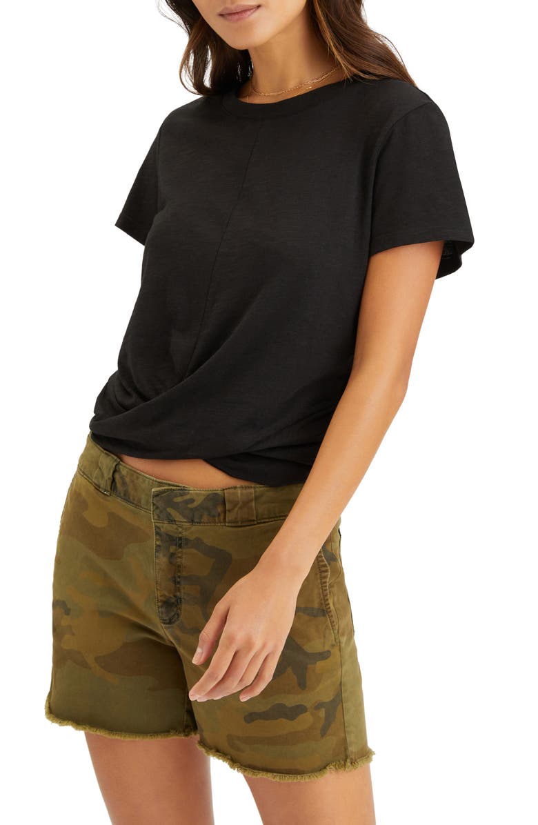 Sanctuary High Street Crisscross Front T-Shirt, Alternate, color,