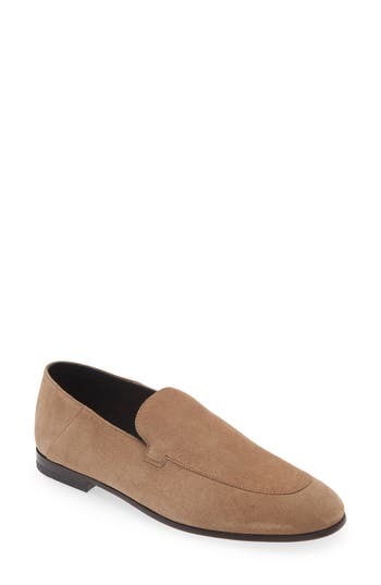 Hugo Boss Boss Soho Slip-on Loafer In Beige