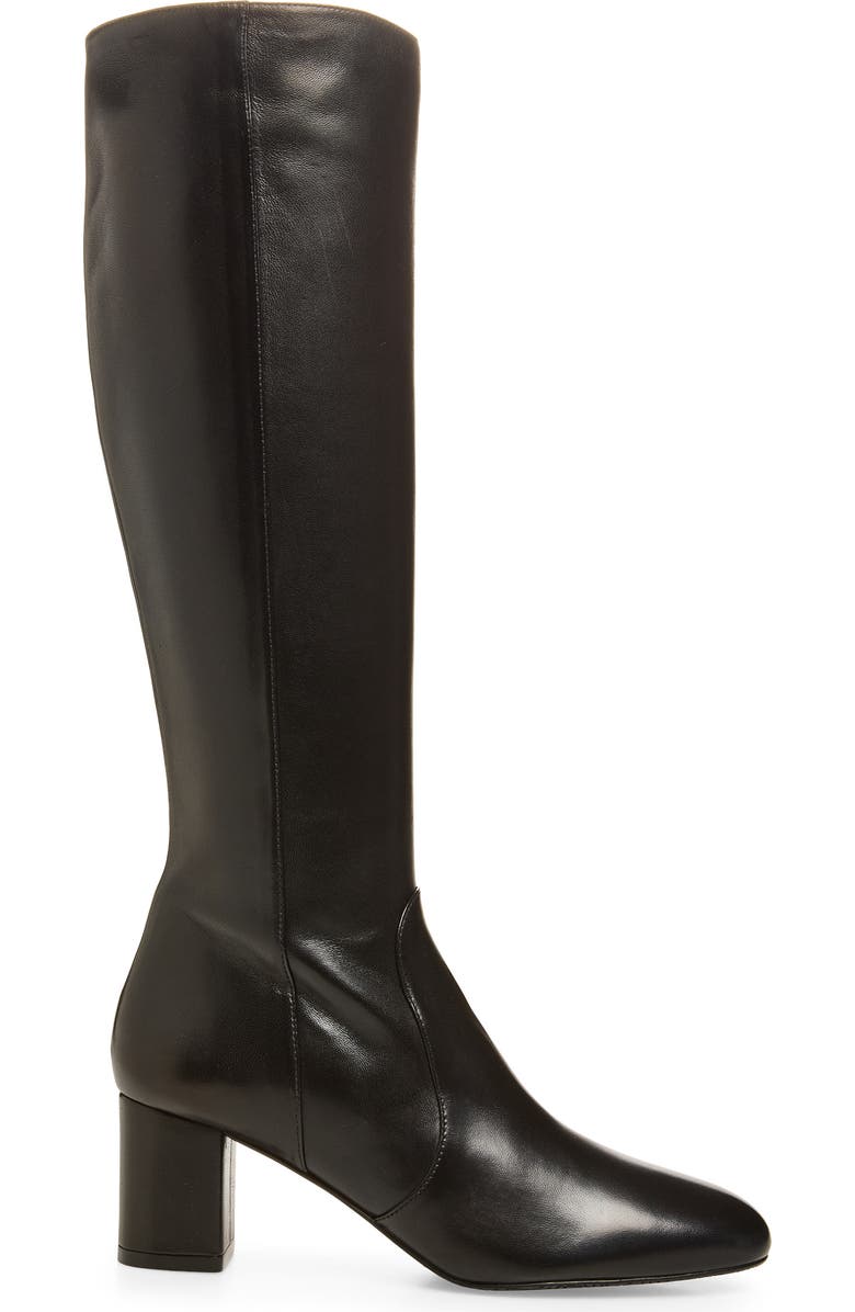 Stuart Weitzman Miranda Knee High Boot, Alternate, color, Black