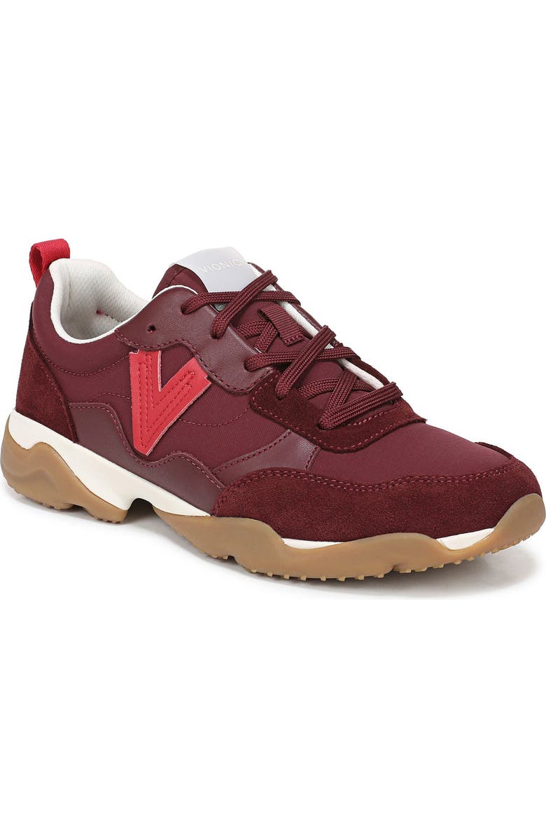 Vionic Slim Glide Sneaker, Main, color, Cherry Jubilee