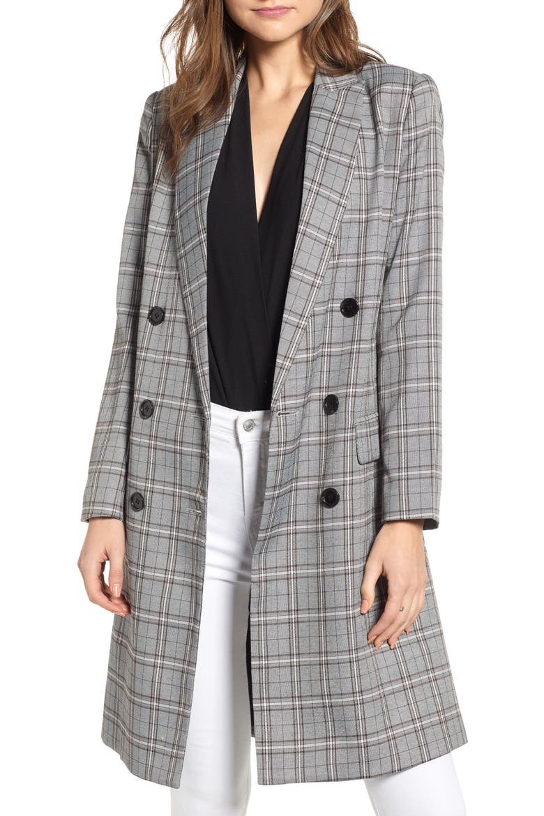 Longline Glen Plaid Blazer video