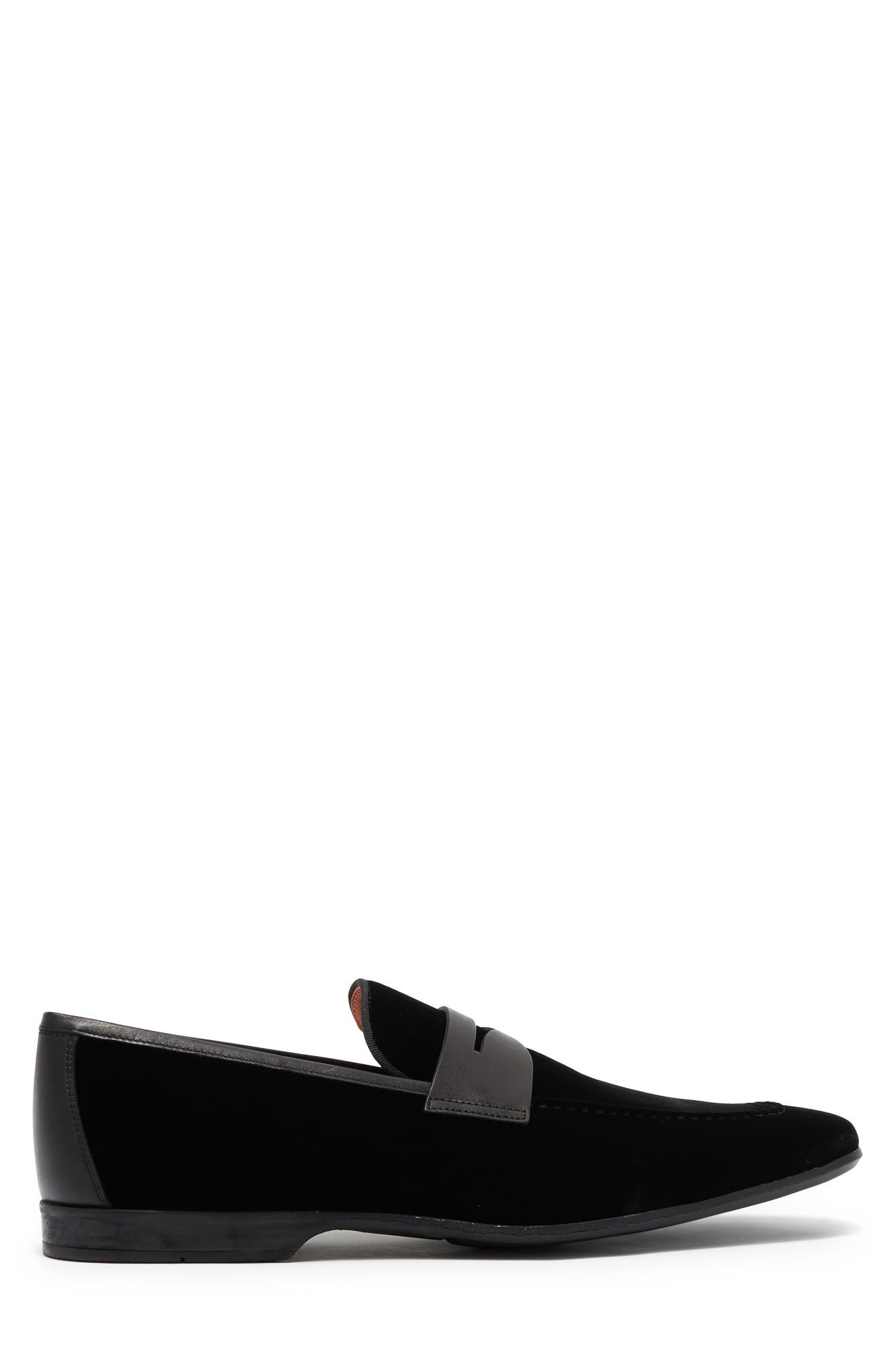 Magnanni Vale Velvet Penny Loafer, Alternate, color, 