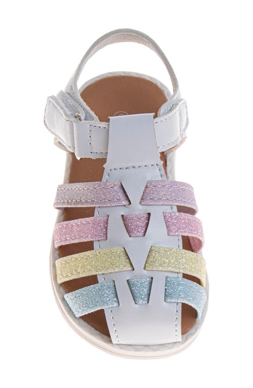 JOSMO JOSMO KIDS' GLITTER FISHERMAN SANDAL 