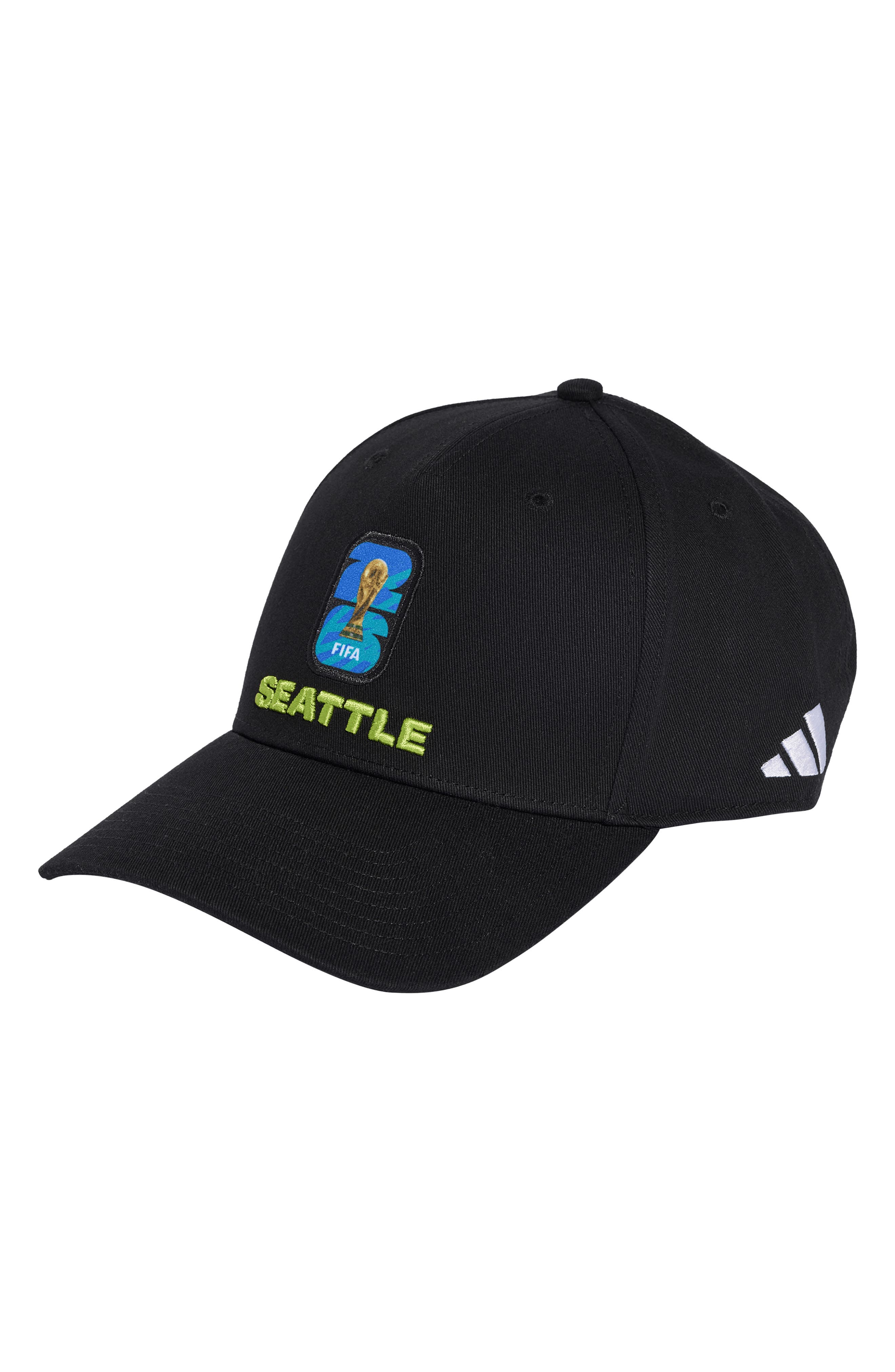 adidas FIFA World Cup 2026™ Seattle Adjustable Twill Ball Cap