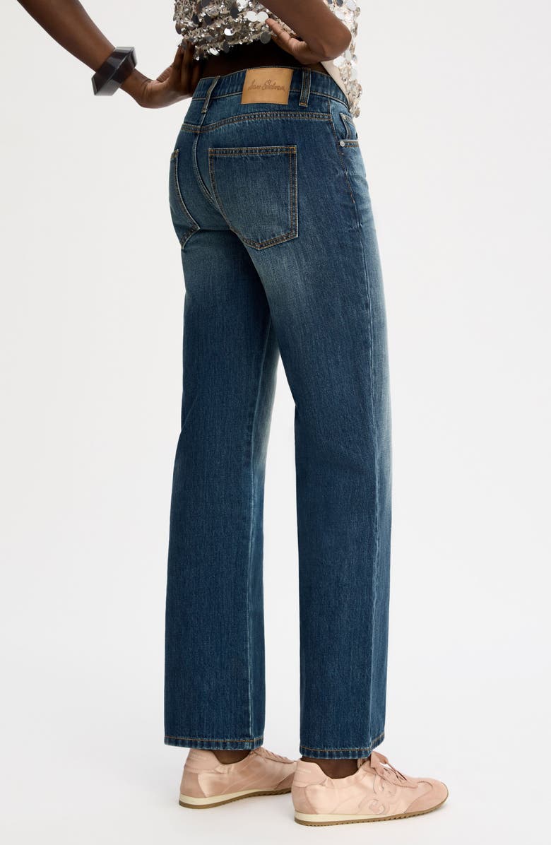 Sam Edelman Low Rise Slouchy Girlfriend Jeans, Alternate, color, Bozeman Medium Wash