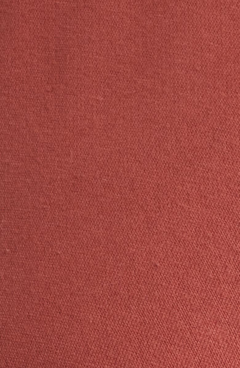 CITY BLUES Brie Boxy Short Sleeve Sweatshirt, Alternate, color, Wine