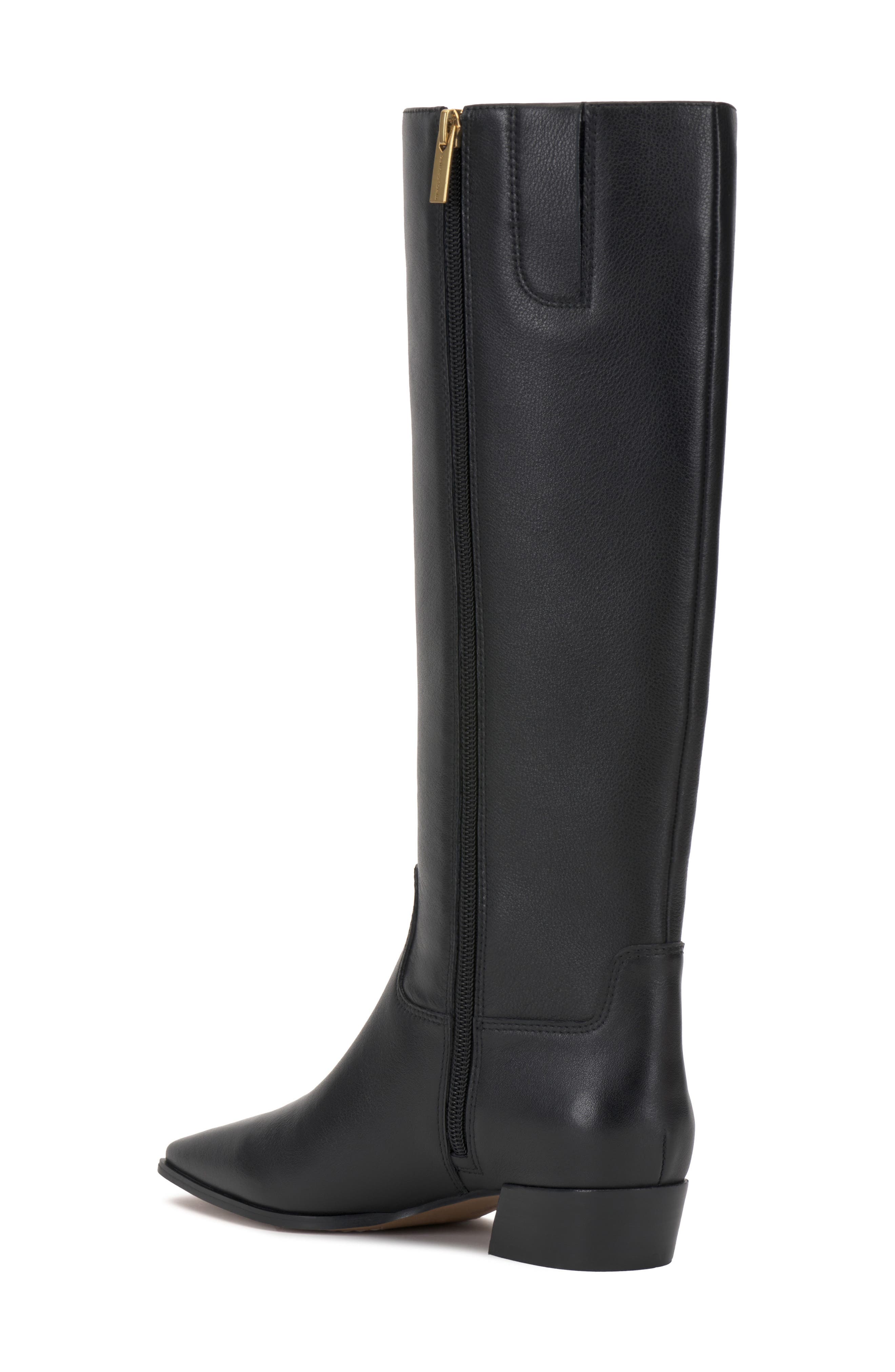 Pavla Knee High Boot, Alternate, color, BLACK LEATHER