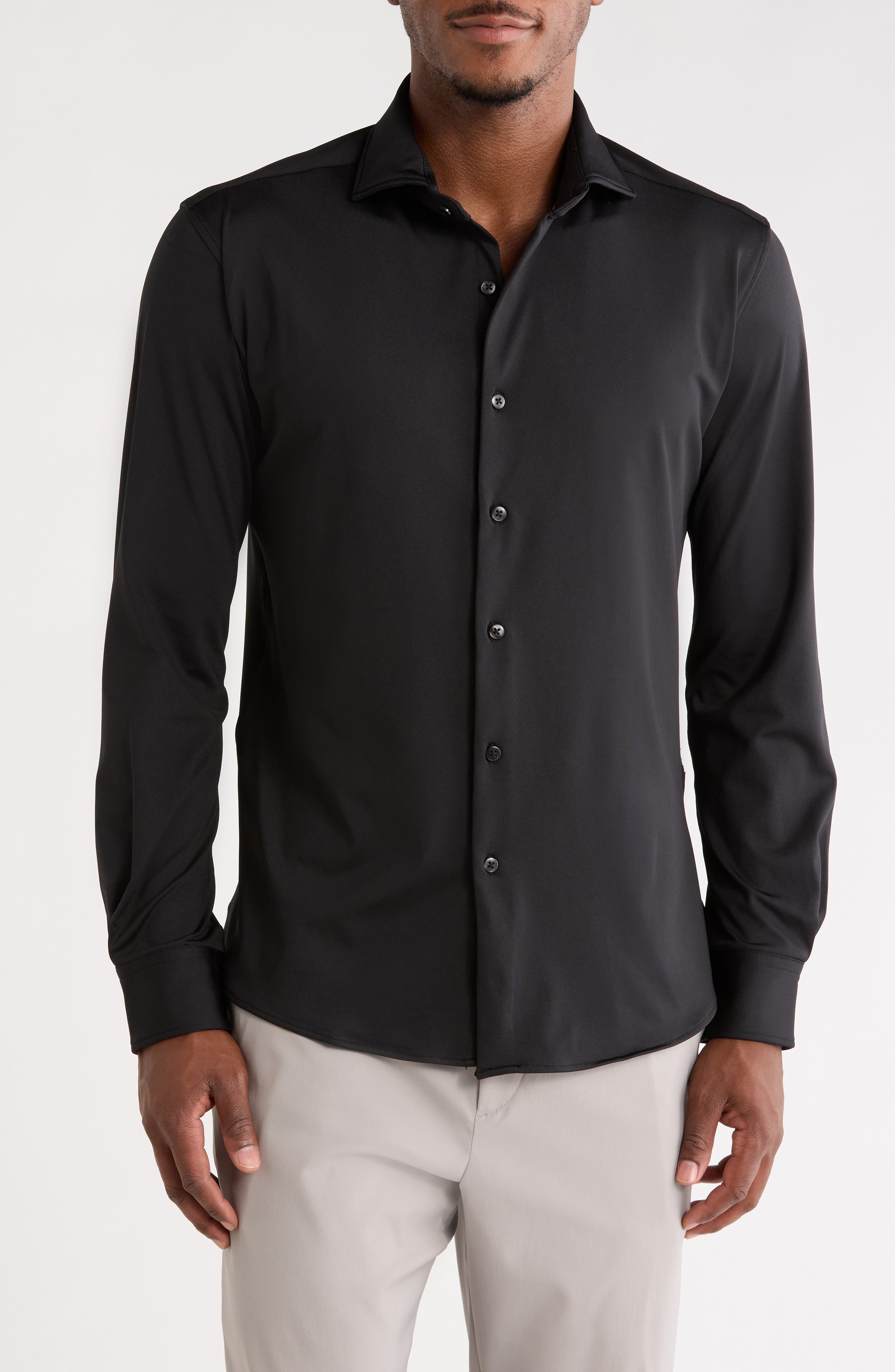 Tech Stretch Button-Up Shirt