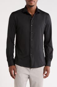 DENIM AND FLOWER Tech Stretch Button-Up Shirt