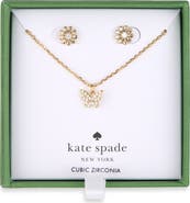 Kate Spade New York Daisy & Pavé Butterfly 2-Piece Jewelry Set