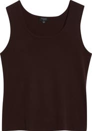 Tahari ASL Scoop Neck Sweater Tank