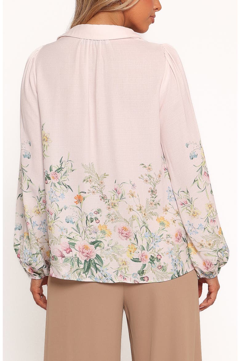 Avis Floral Print Shirt, Alternate, color, PINK FLORAL