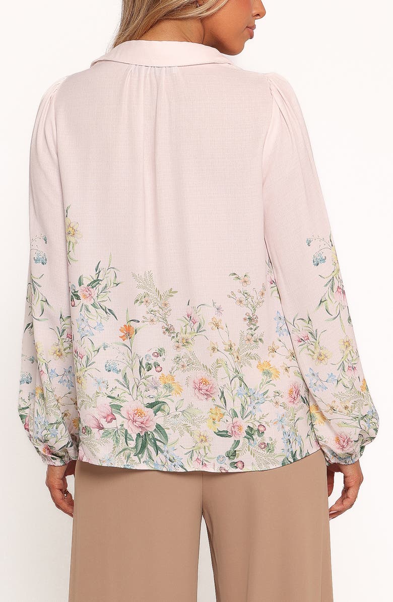 Petal & Pup Avis Floral Print Shirt, Alternate, color, Pink Floral