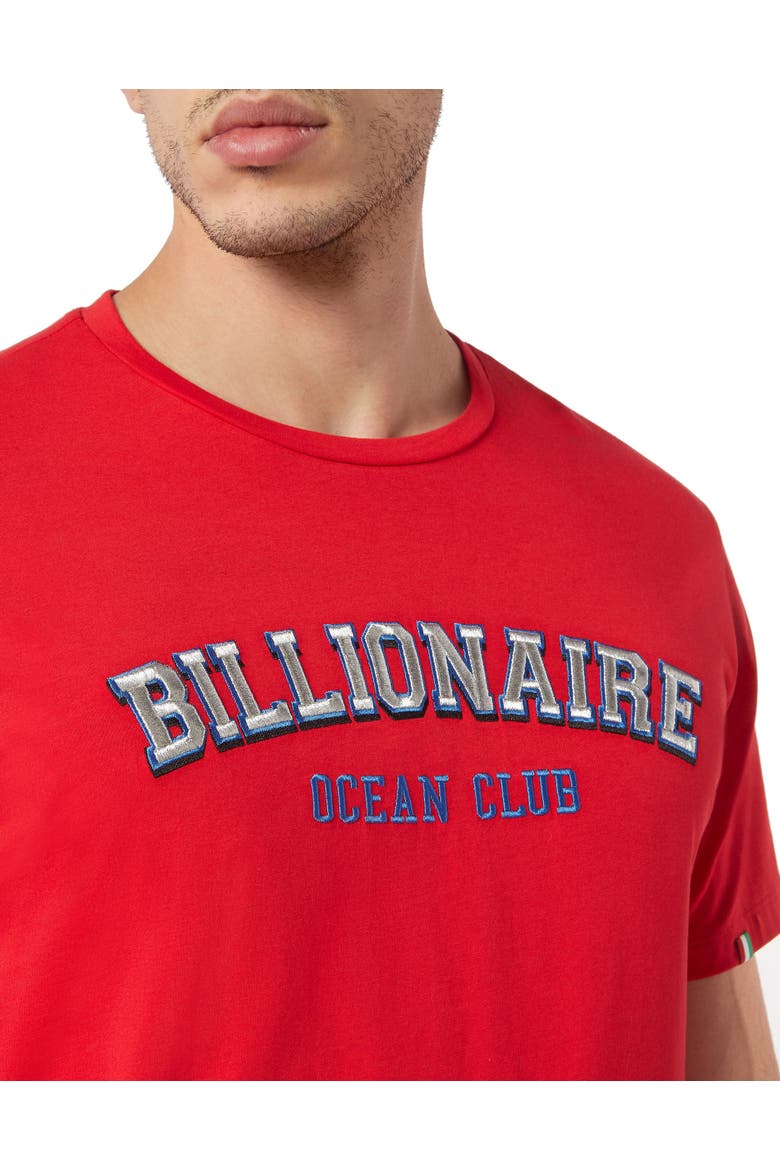 T-Shirt Round Neck Men, Alternate, color, red