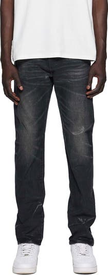 送料関税込【PURPLE BRAND】P005 Double Dip Coated PURPLE BRAND Double Dip Coated Slim Straight Leg Jeans