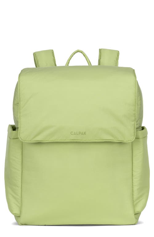 CALPAK Diaper Backpack with Laptop Sleeve in Lime  product