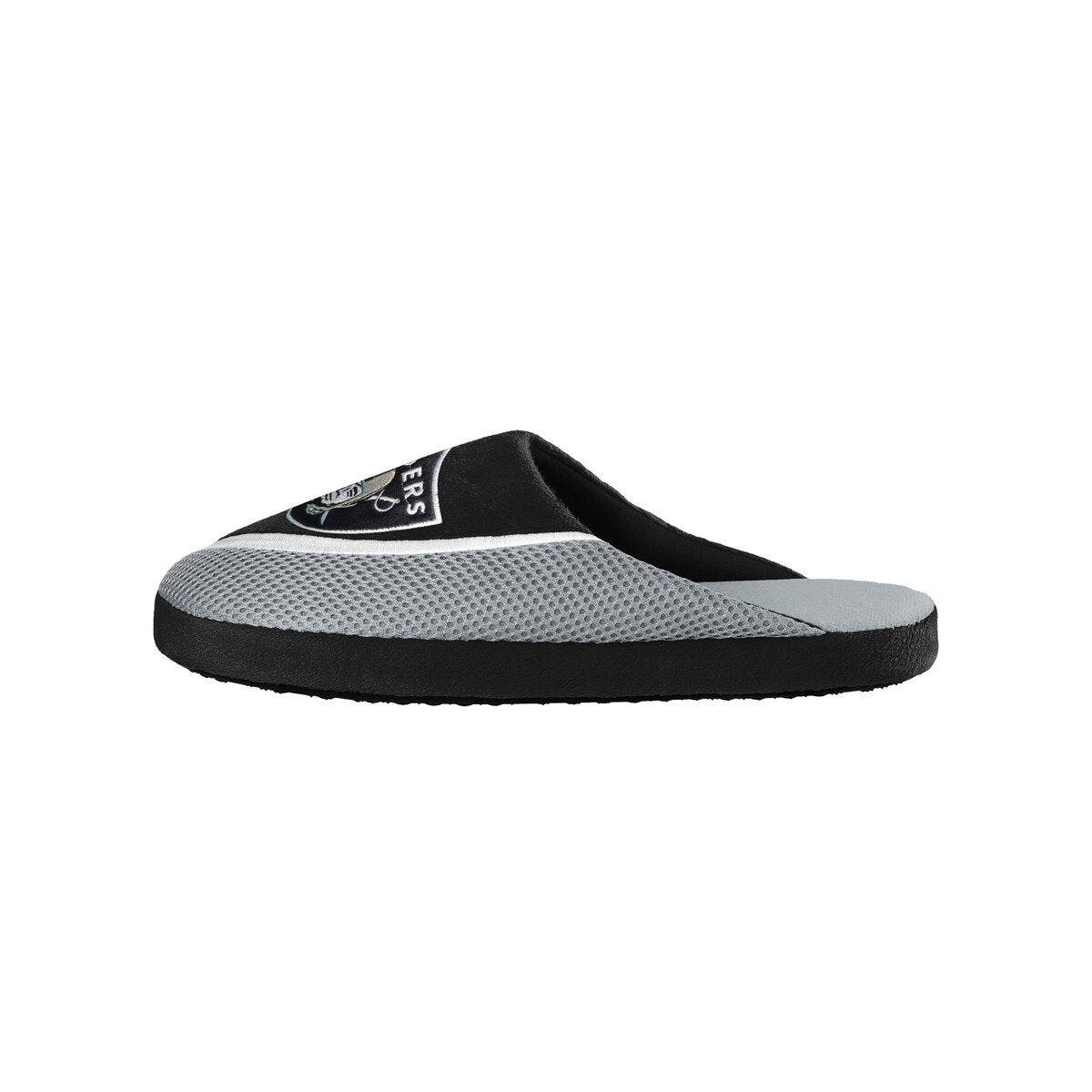 FOCO Men's FOCO Las Vegas Raiders Big Logo Color Edge Slippers, Alternate, color, 