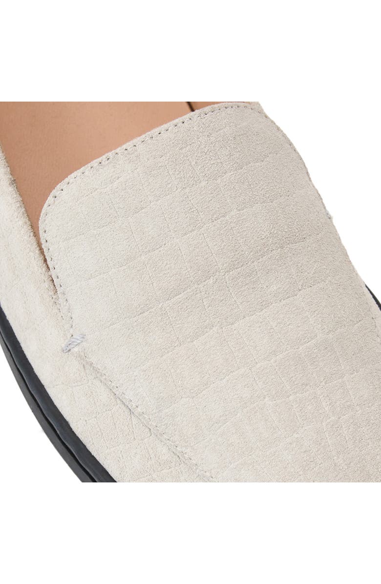 Bruno Magli Clara Loafer, Alternate, color, Stone Suede/ Croc