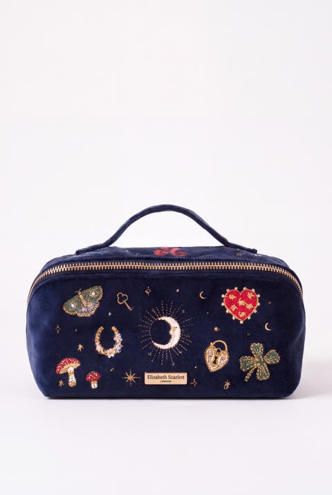 Cosmic Charms Open Flat Makeup Bag